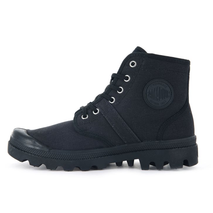 Palladium Pallabrousse Men's Boots Black | UK P542-JKF